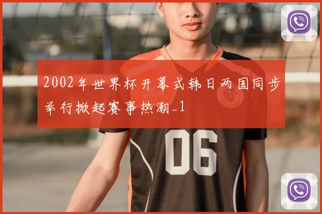 2002年世界杯开幕式韩日两国同步举行掀起赛事热潮_1